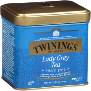 Twinings, Chá Lady Grey Solto, 100 g (3,53 oz)