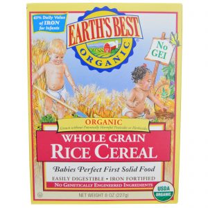 Comprar earth's best, cereal de arroz integral orgânico, 227 g (8 oz) preço no brasil alimentação e nutrição para crianças e bebês suplemento importado loja 7 online promoção - 30 de janeiro de 2023