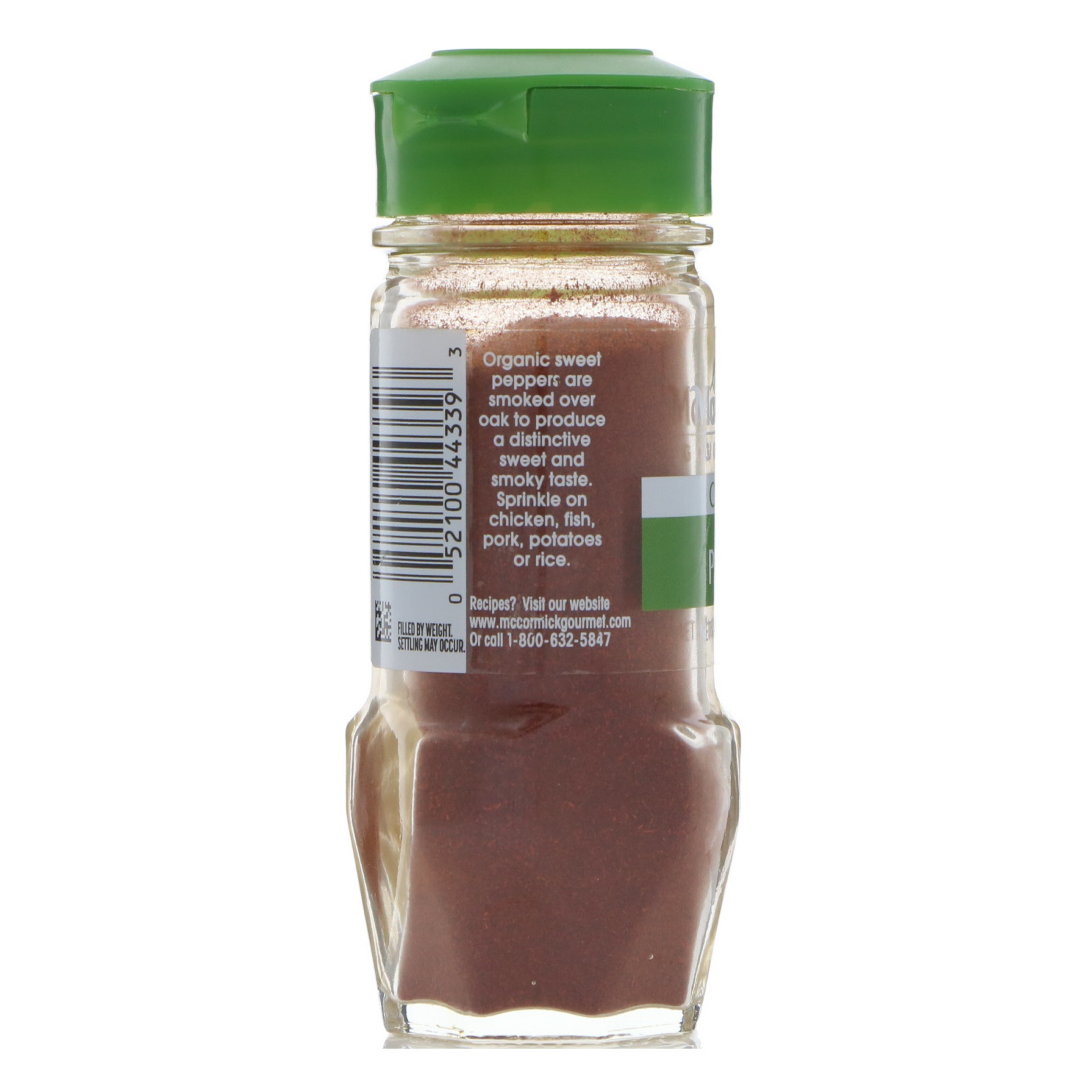 McCormick Gourmet, Orgânico, Páprica Defumada, 1.62 oz (45 g) - Imagem 3