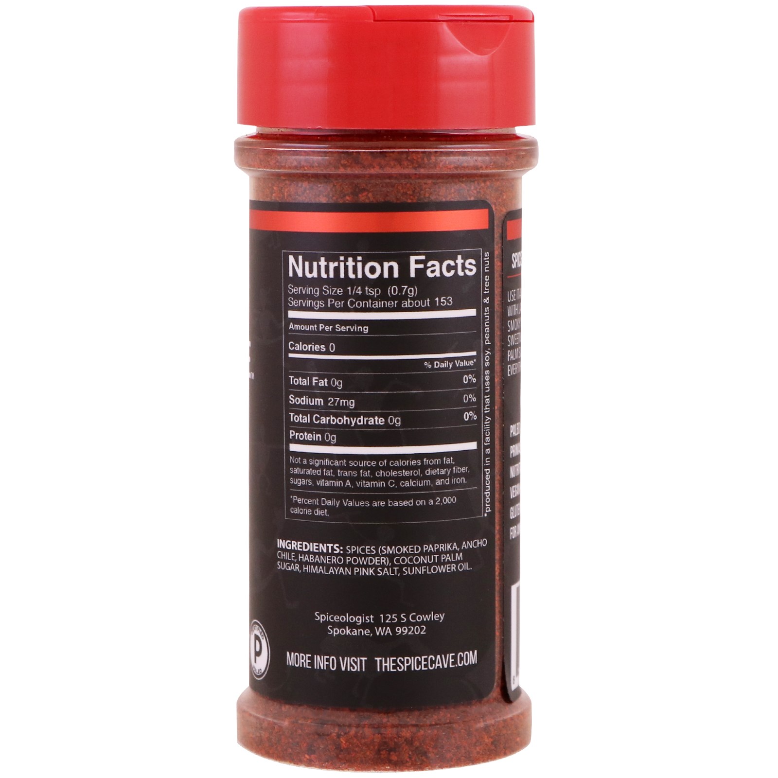 Spice Cave, Fire, Sweet & Spicy Seasonings, 3.8 oz (107 g) - Imagem 2