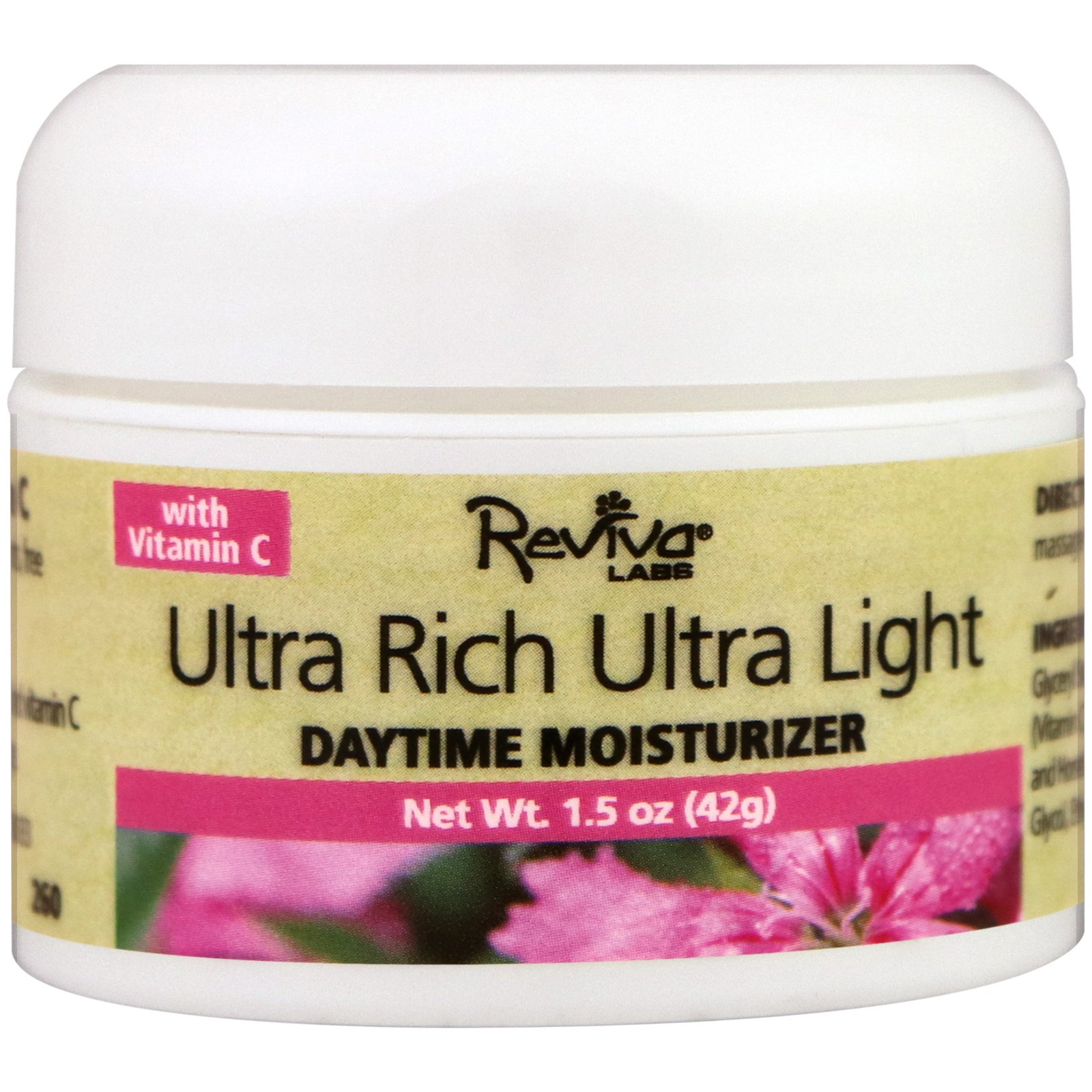 Reviva Labs, Hidratante Ultrapotente e Ultrassuave para o Dia, 42 g (1,5 oz)