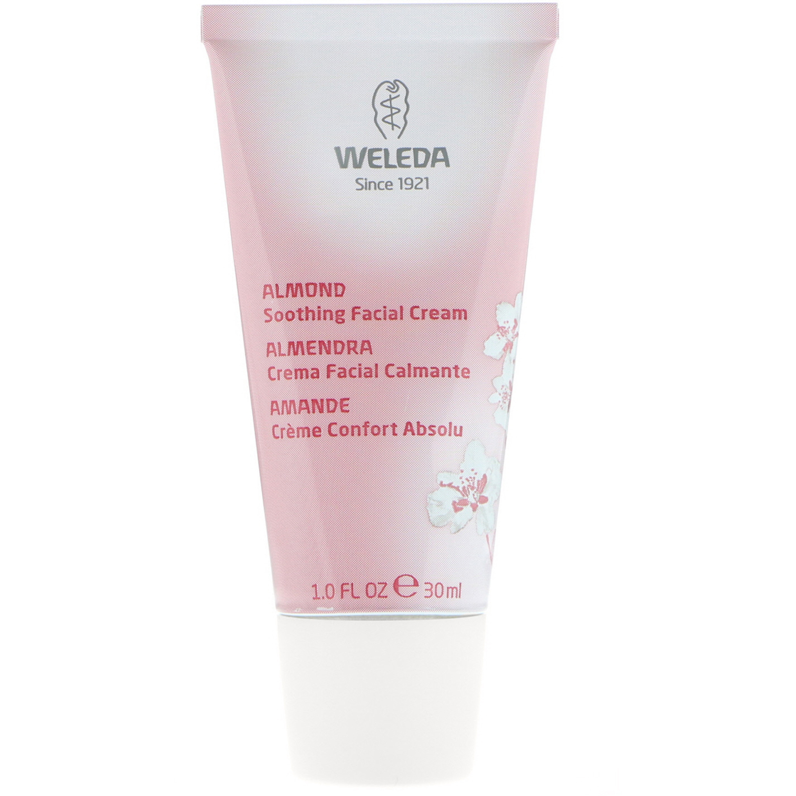 Weleda, Sensitive Care Facial Cream, Almond Extracts, Sensitive & Dry Skin, 1.0 fl oz (30 ml) - Imagem 3