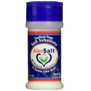 Also Salt Substituto de sal isento de sódio 70 g