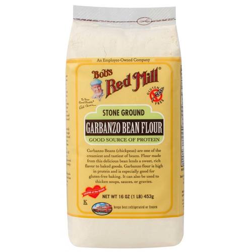 Bobs Red Mill Terra de pedra Garbanzo feijão Farinha (4 unidades) de 4 - 22 onças Bags