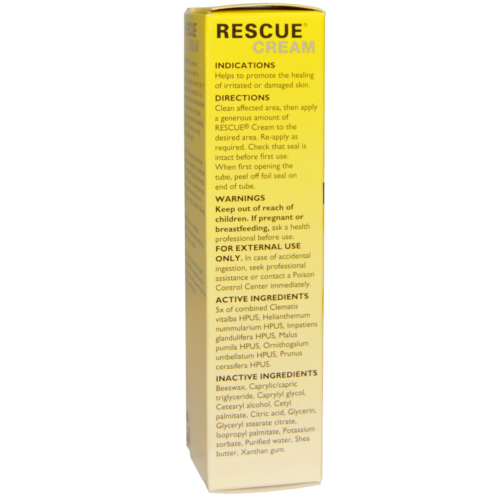 Bach, Remédio de flores originais, Rescue Cream, 30 g - Imagem 2