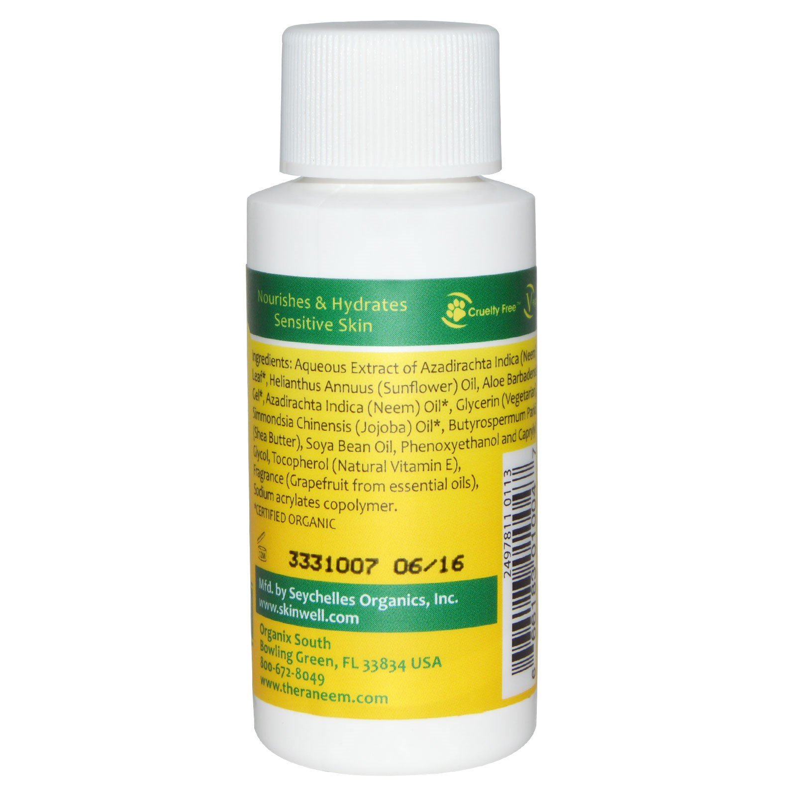 Organix South, TheraNeem Naturals, Neem Therapé, Skin Lotion, 1 fl oz (30 ml) - Imagem 2