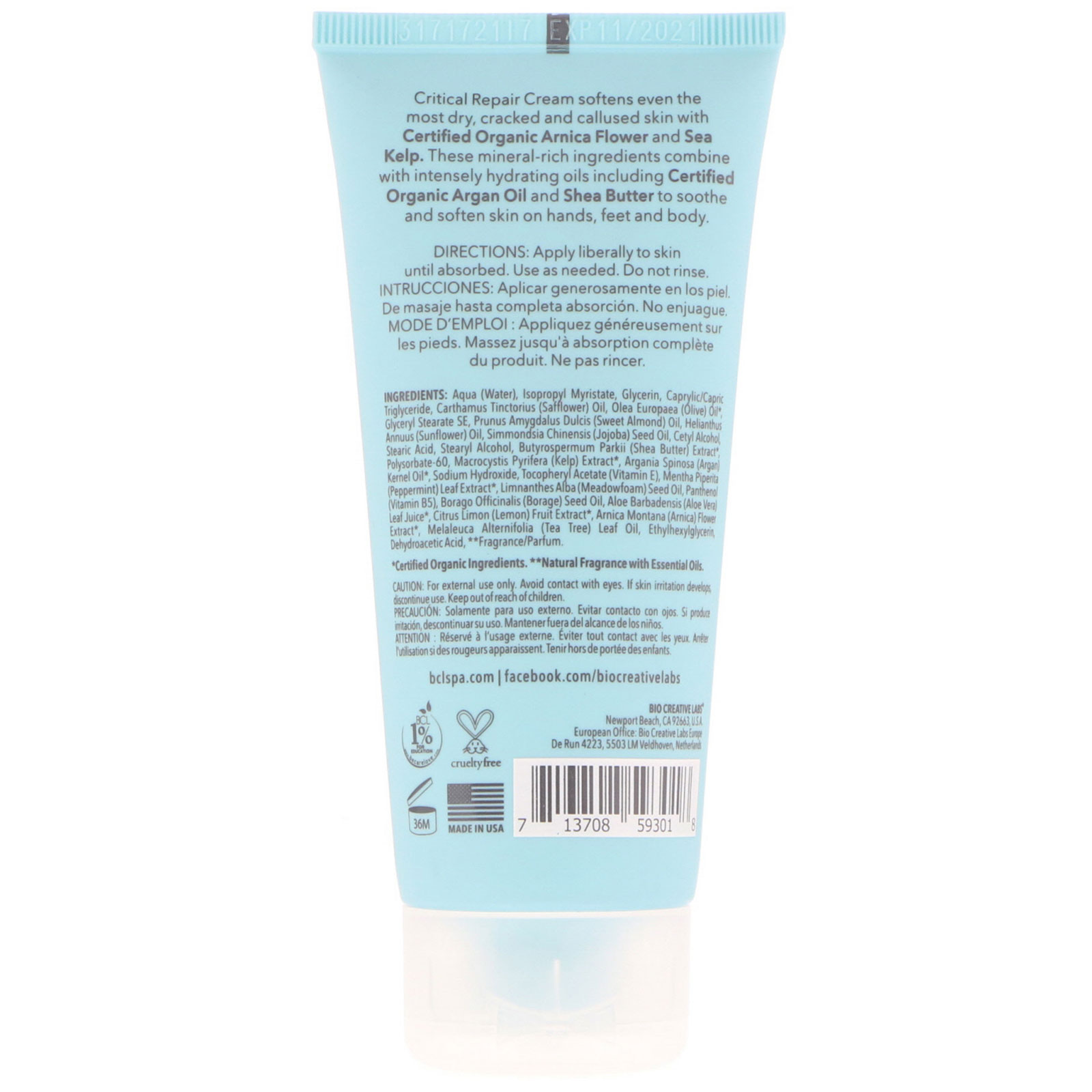 Petal Fresh, Remédio Natural, Creme de Regeneração Crítica, 3 oz fl (89 ml) - Imagem 2