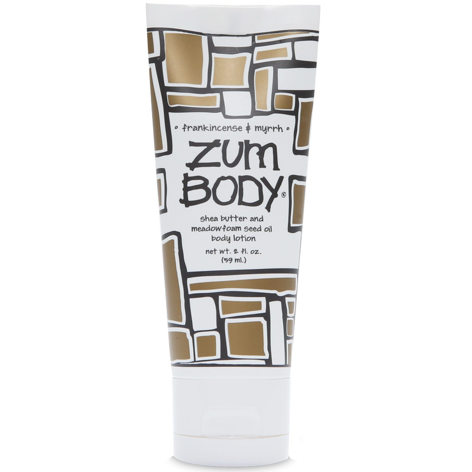 Indigo Wild, Zum Body, Loção Corporal com Manteiga de Karité e Óleo de Semente de Planta dos Prados, Olíbano e Mirra, frasco de 2 oz (59 ml)