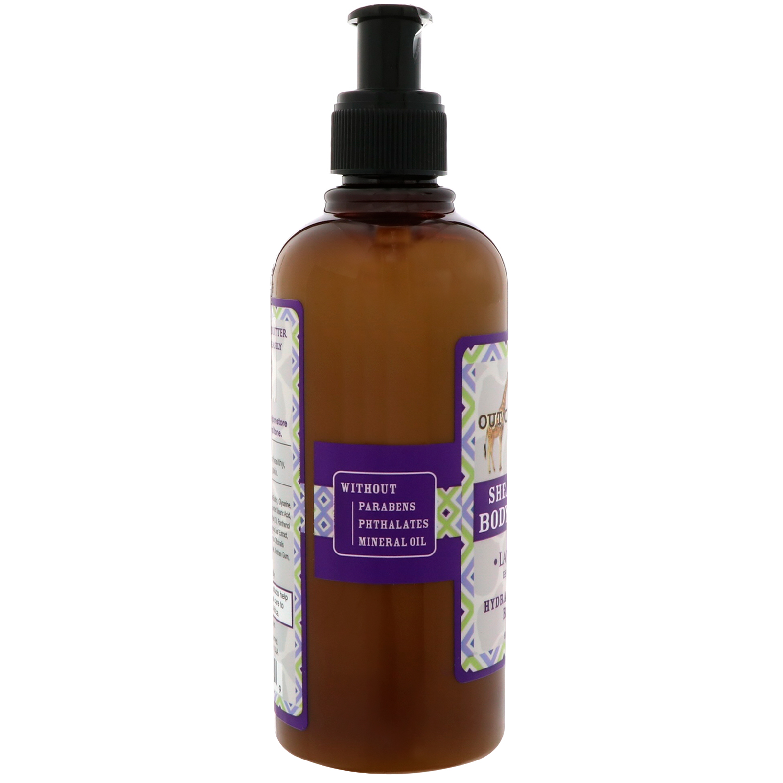 Out of Africa, Loção Corporal de Manteiga de Karité, Lavanda, 9 fl oz (260 ml) - Imagem 3