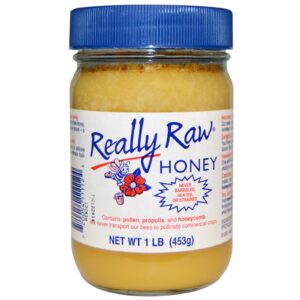 Really Raw Honey, Mel, 453 g