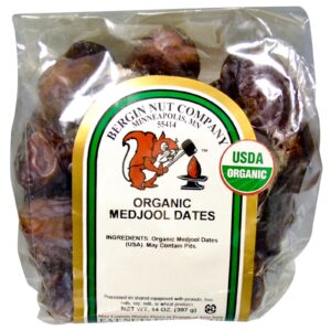 Bergin Fruit and Nut Company, Tâmaras Medjool Orgânicas, 14 oz (397 g)