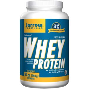 Jarrow Formulas Whey Proteína Naturais 2 lbs