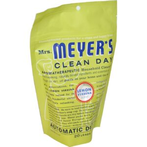 Mrs Meyers Clean Day Dish Auto Pckt LMN Verbena 12.700 Oz