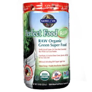 Garden of Life Perfeito aLimantos crus orgânicos cru real da Apple 7,9 onças