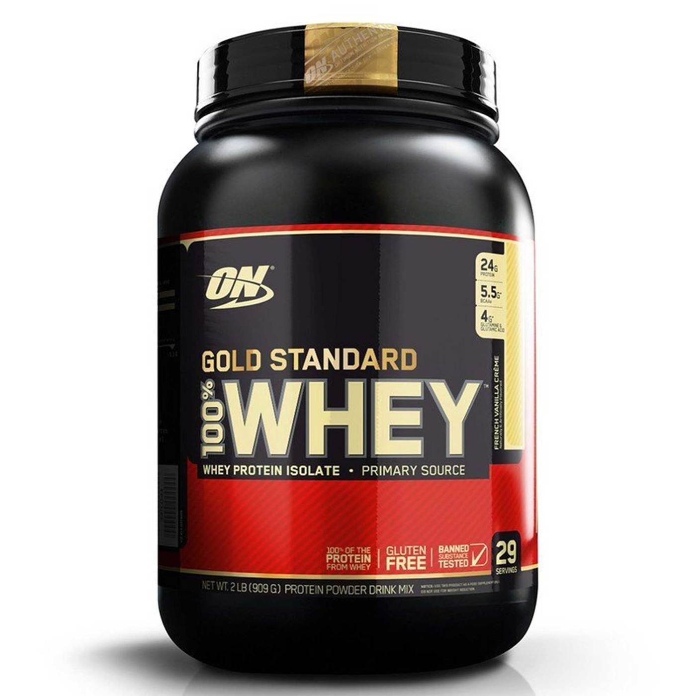100% Whey Proteína Optimum Nutrition French Vanilla Creme 2 lbs/ 943 g