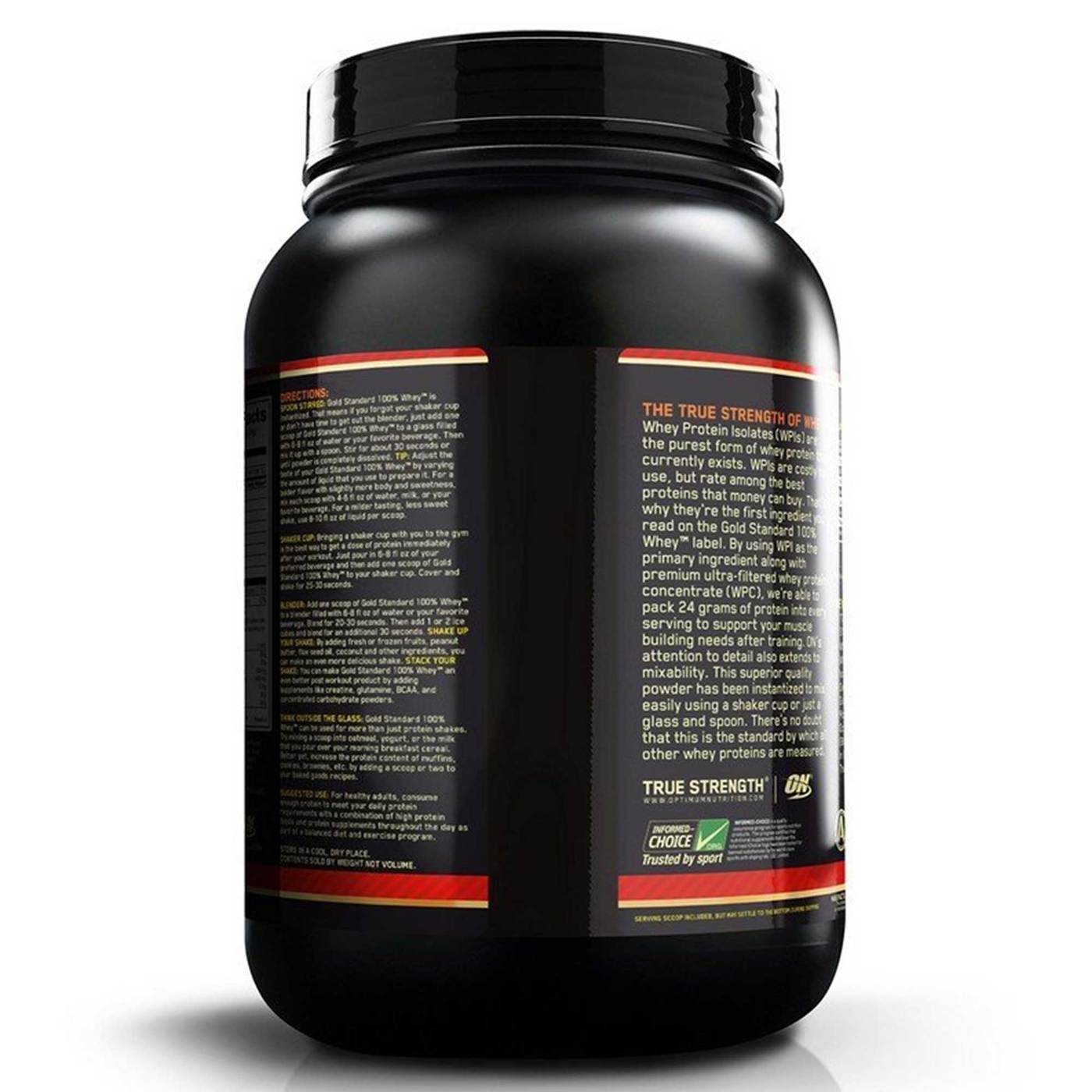 100% Whey Proteína Optimum Nutrition French Vanilla Creme 2 lbs/ 943 g - Imagem 3