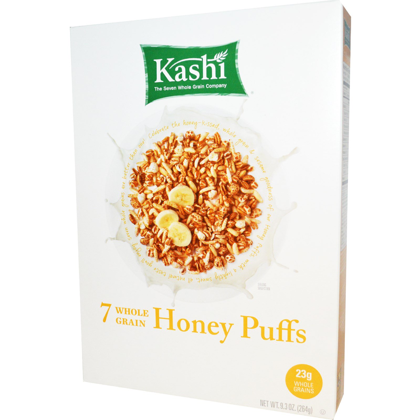 Kashi, 7 Grãos Integrais com Mel, 9.3 oz (264 g)