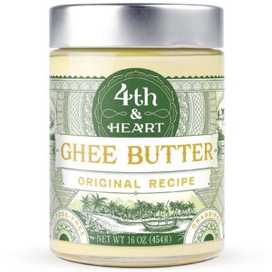 4th & Heart, Manteiga Ghee, Receita Original, 454 g (16 oz)