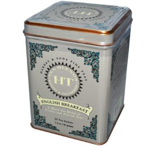 Harney & Sons, Café da manhã inglês, 20 sachês de chá, 0.9 oz (26g)