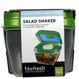 Fit and Fresh Salad Shaker - Coqueteleira verde 1 Container