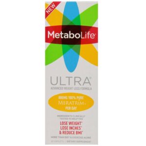 Twinlab Metabolife Ultra Advanced Weight Loss Formula - 45 Caplets