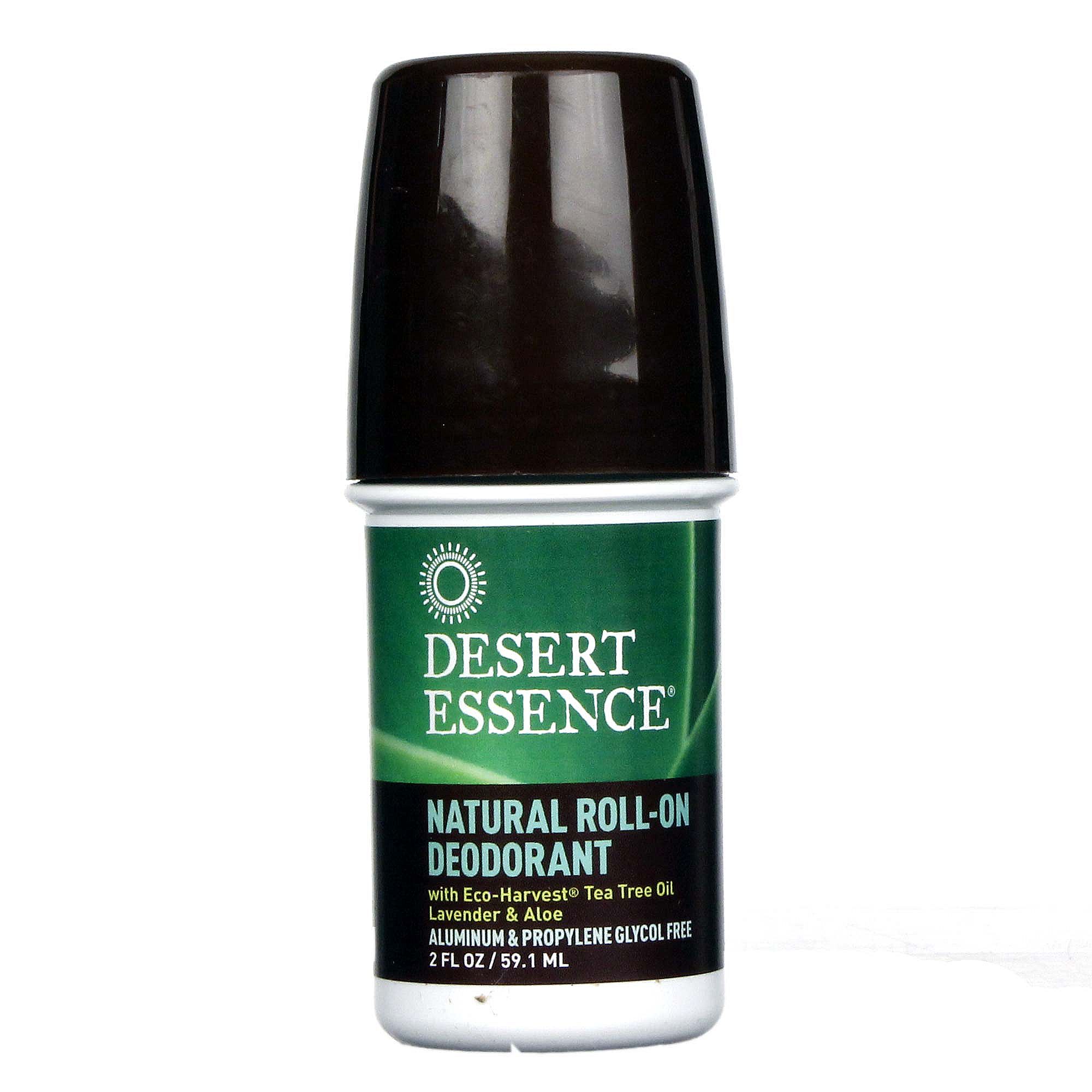 Desert Essence Tea Tree Oil desodorante roll-on 2 oz