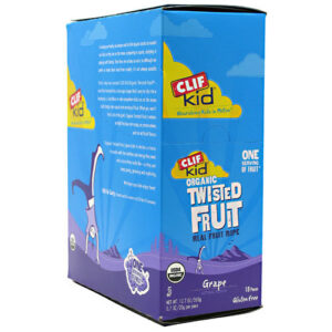Clif Bar Kid Orgânico Twisted Fruit, Uva - 18 pack