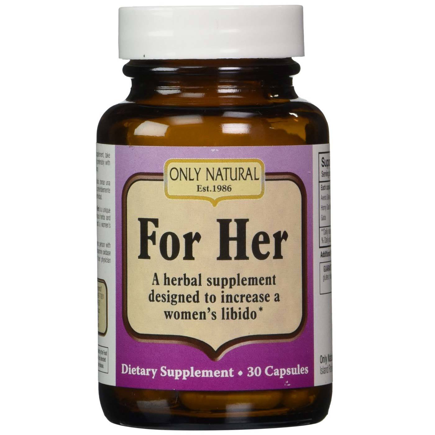 Only Natural Sexy Lady 30 Cápsulas