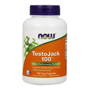 Now Foods TestoJack 100 120 Cápsulas Vegetarianas