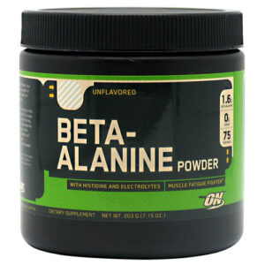 Optimum Nutrition Beta Alanine Powder, Sem sabor - 9.26 oz