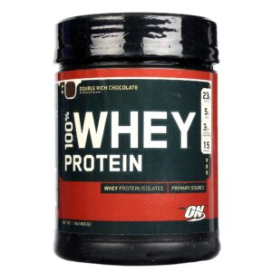 100% Whey Proteína Gold Standard Optimum Nutrition Double Rich Chocolate 1 lb/ 450 gr