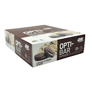 Optimum Nutrition Opti-Bar, Biscoitos N Cream - 12 Barras
