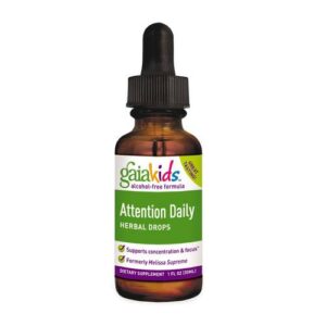Gaia Herbs Kids Attention Daily Ervaal Drops - 1 fl oz