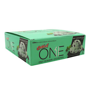 ISS Research Oh Yeah One Bar, Menta com Pedaços de Chocolate - 12 Barras de Protína