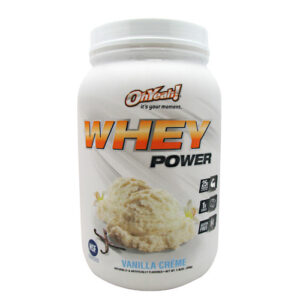 ISS Research Oh Yeah Whey Power, Creme de baunilha - 2 lbs