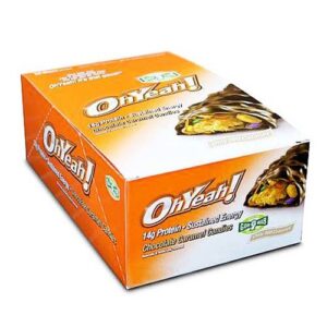 ISS Research Oh Yeah! Bar, Doces De Caramelo De Chocolate - 12 - 3 oz Barras