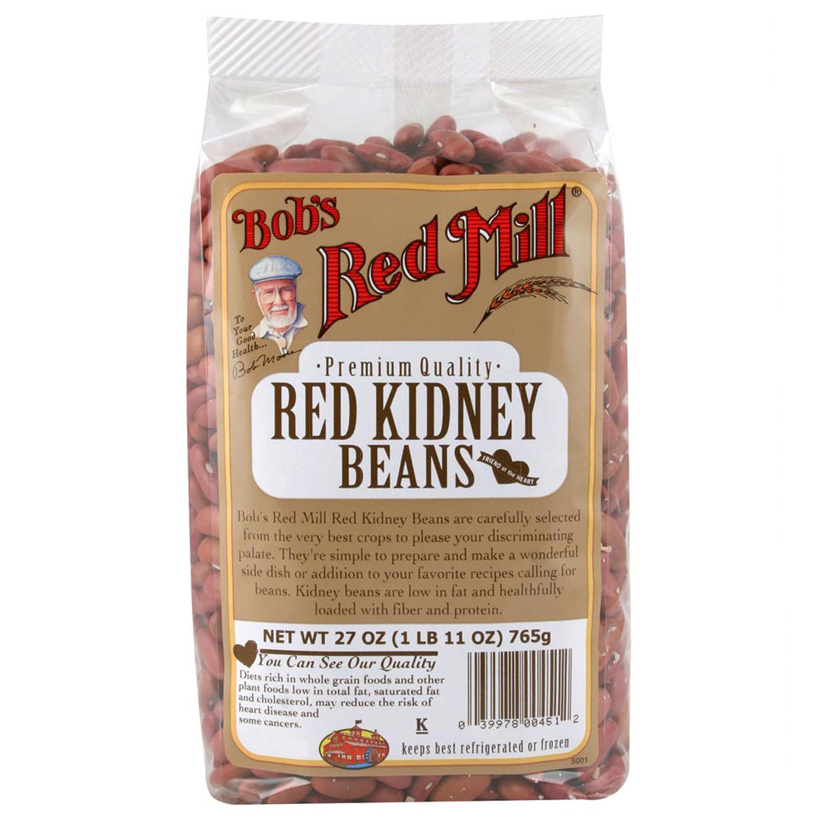 Bob's Red Mill, Feijão Marrom Avermelhado, 27 oz (765 g)