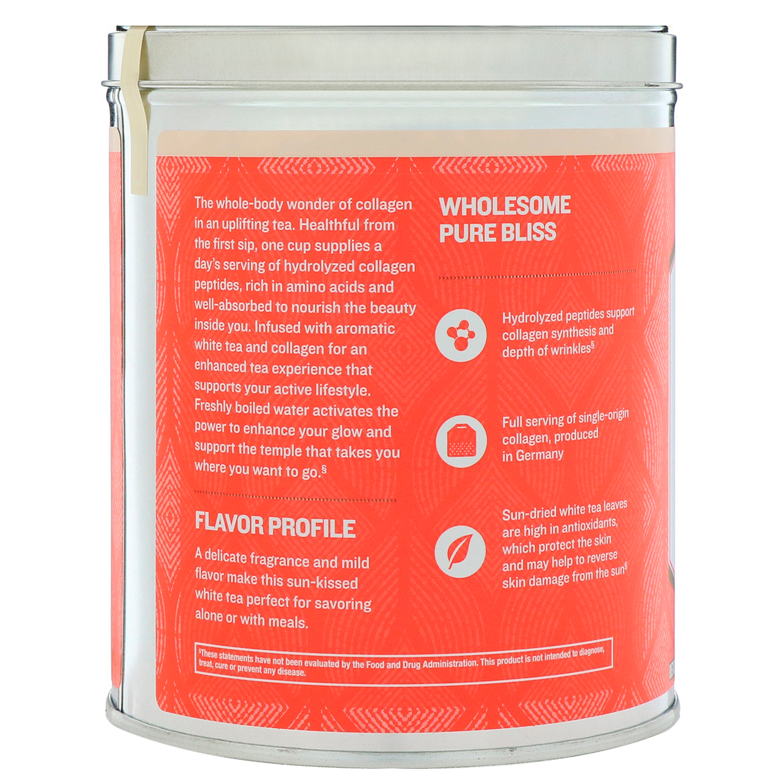 ReserveAge Nutrition, Chá de Colágeno para beleza, Chá branco, 48 saquinhos de Chá - Imagem 3