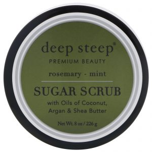 Comprar deep steep, sugar scrub, rosemary - mint, 8 oz (226 g) preço no brasil sabonetes / banho suplemento importado loja 4 online promoção - 30 de janeiro de 2023