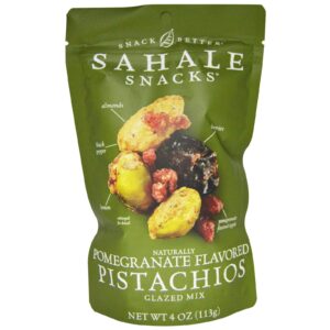 Sahale Snacks, Snack Better, Pistachios Com Sabor Natural de Romã, Mistura Cristalizada, 4 oz (113 g)