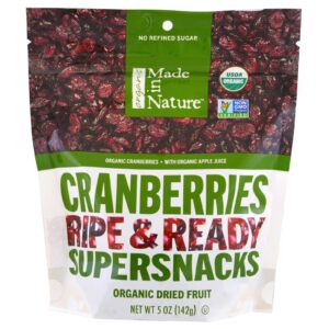 Made in Nature, Supersnacks de Cranberry Orgânica Ripe & Ready, 142 g
