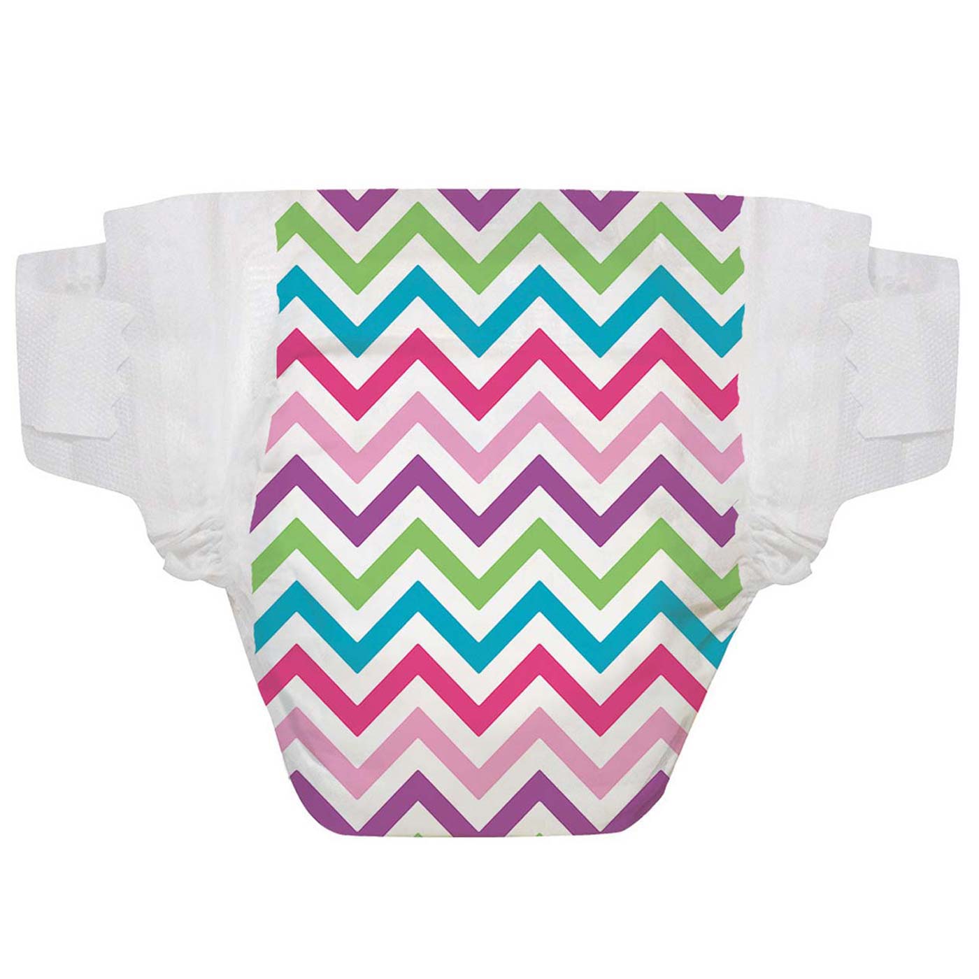 The Honest Company Original Diapers, Recém nascido - Chevron - 40 pack (size 0) - Imagem 4