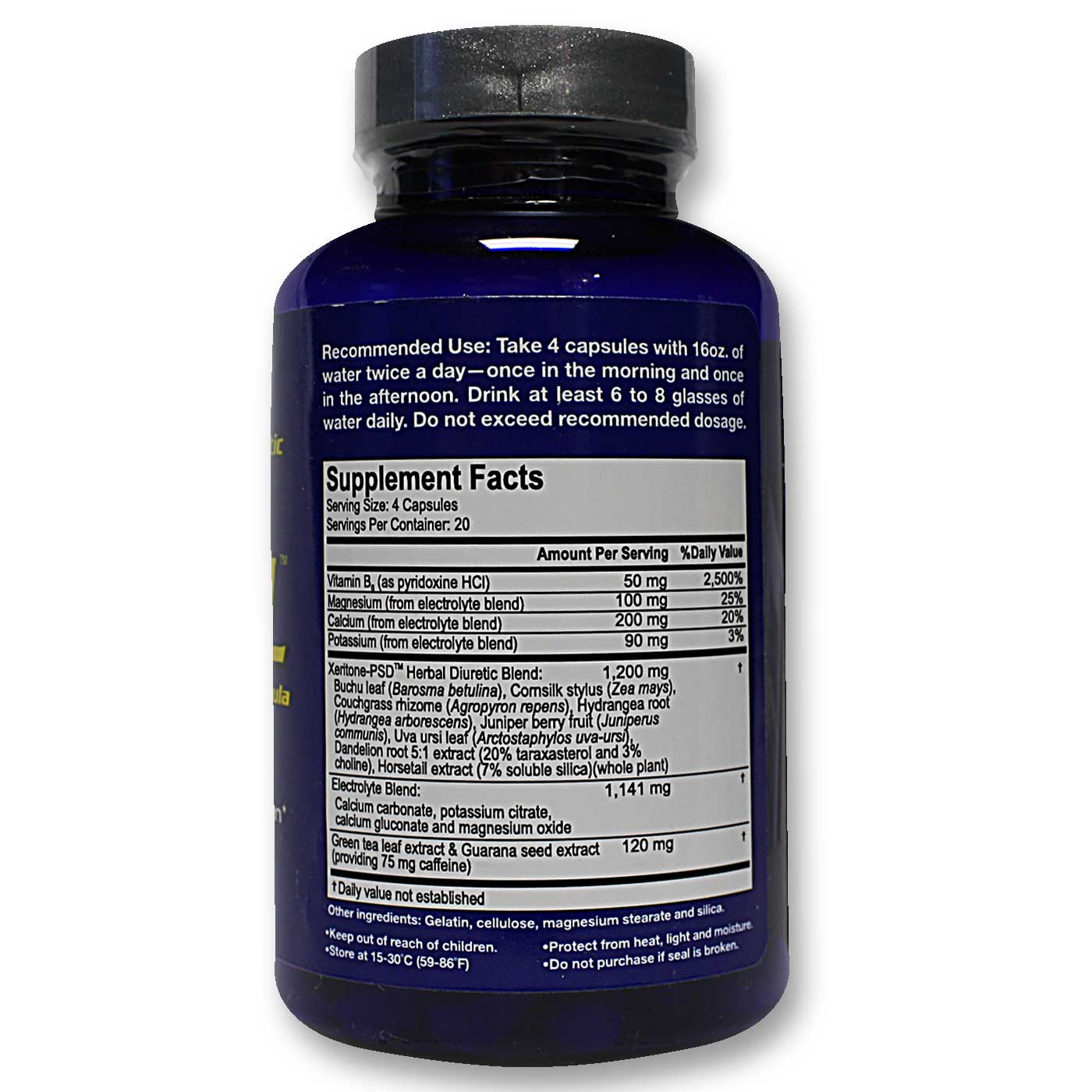 XPel Super Diurético Maximum Human Performance 80 Cápsulas - Imagem 2