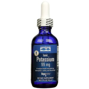 Trace Minerals Research Ionic Potássio 2 fl oz