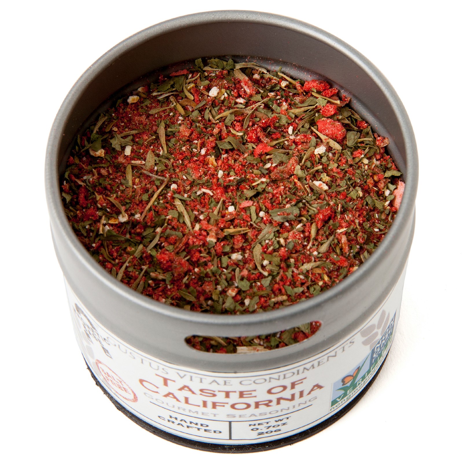 Gustus Vitae, Gourmet Seasoning, Taste of California, 0.7 oz (20 g) - Imagem 3