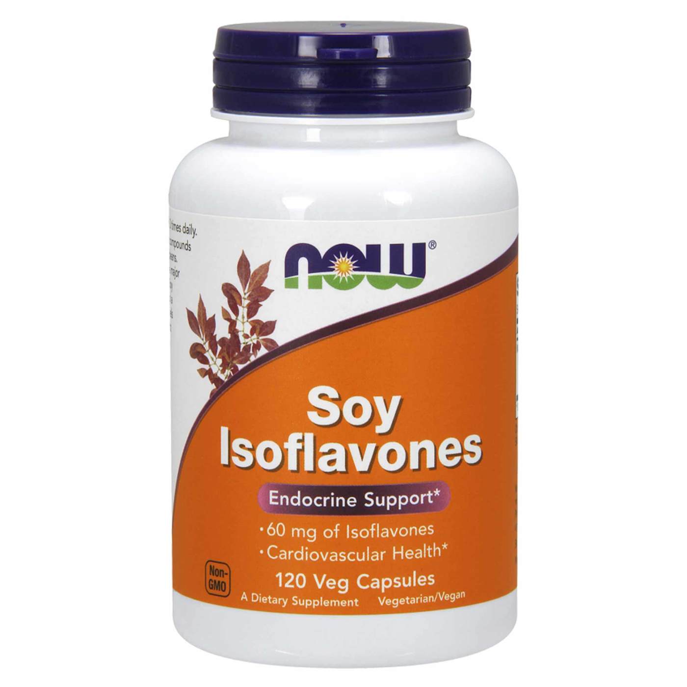 Isoflavonas de Soja Now Foods 120 Cápsulas Vegetarianas