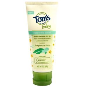 Tom's of Maine Bebê Natural Protetor Solar, SPF 30 - 3 oz - Fragrance Free