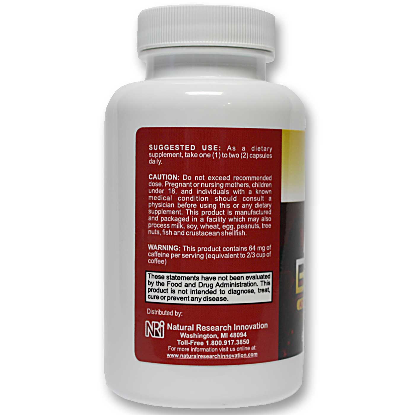 Natural Research Innovation Açaí queimar 60 Cápsulas - Imagem 3