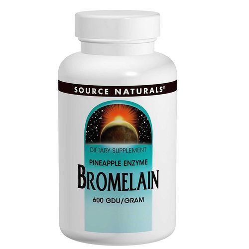 Source Naturals Bromelain - 500 mg - 60 Tabletes
