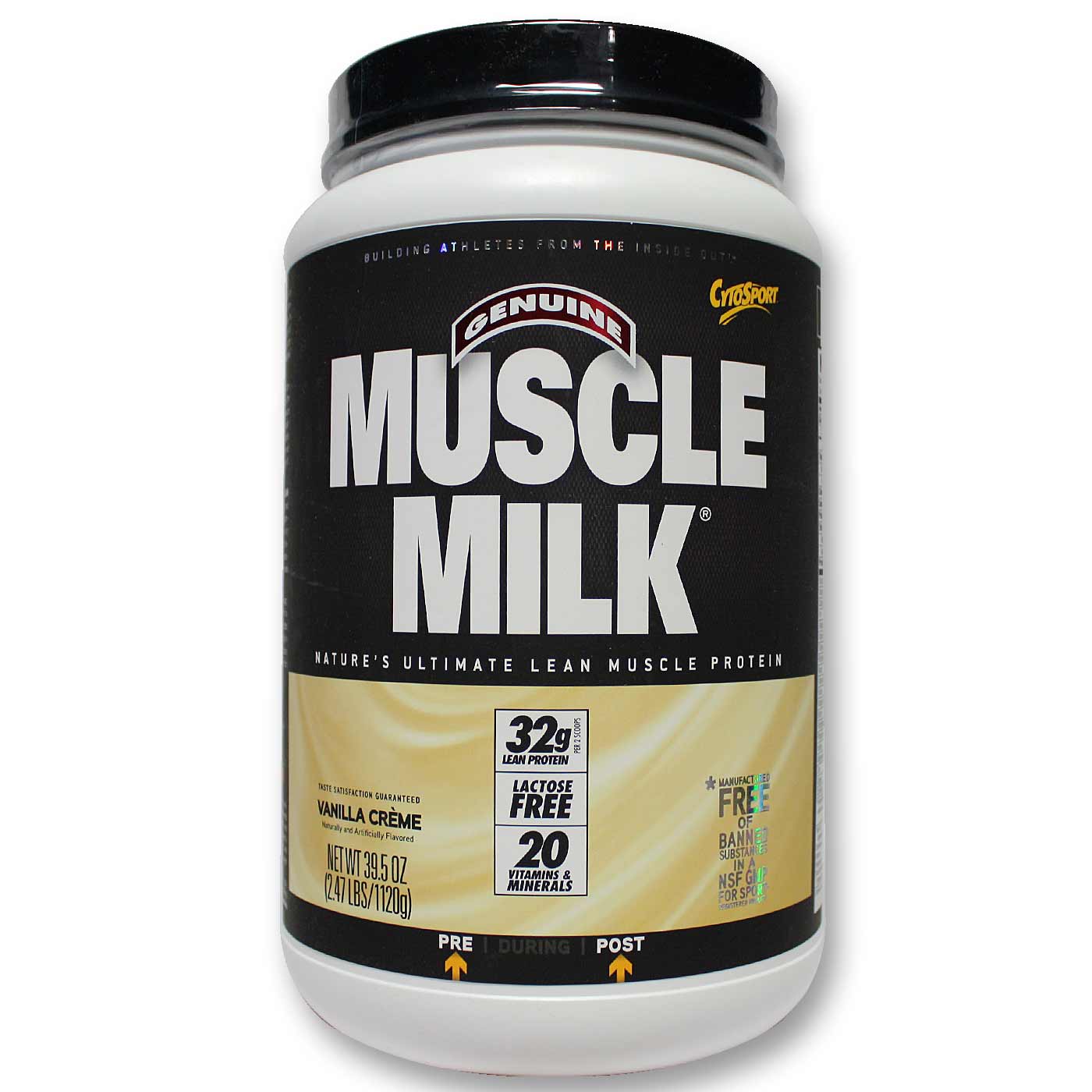 Muscle Milk CytoSport Vanilla Creme 2.47 lbs/ 1120 g